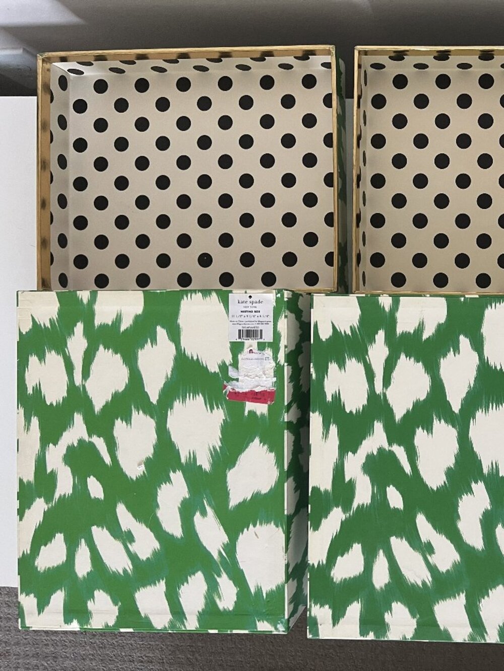 Kate Spade Decorative Storage Boxes (Set of 2) - Picture 7 of 8